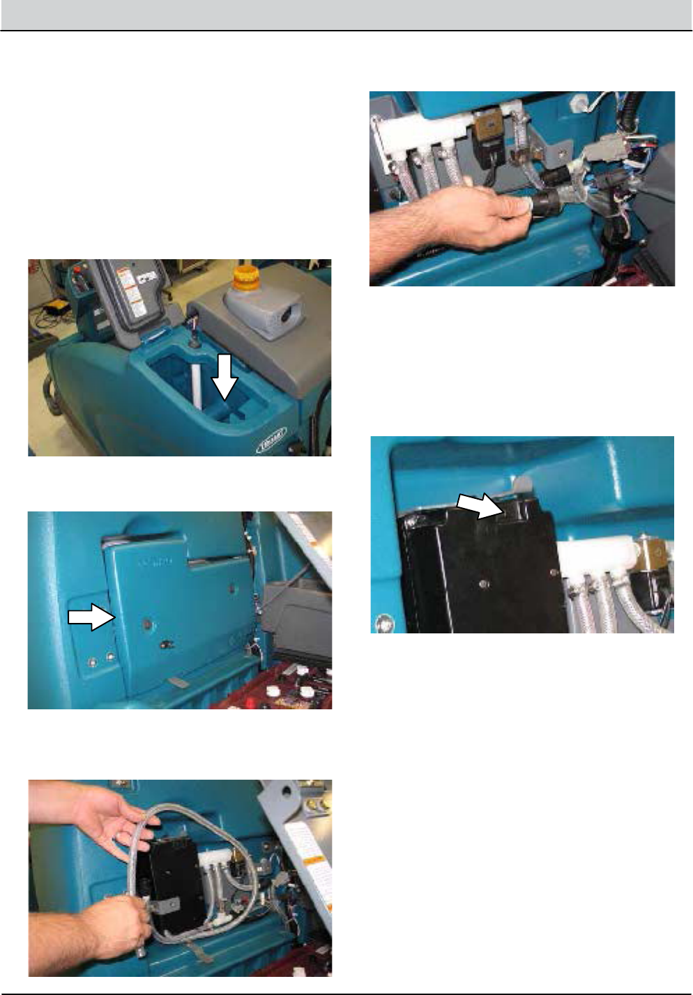 T16 Service Manual Tennant rider floor scrubber