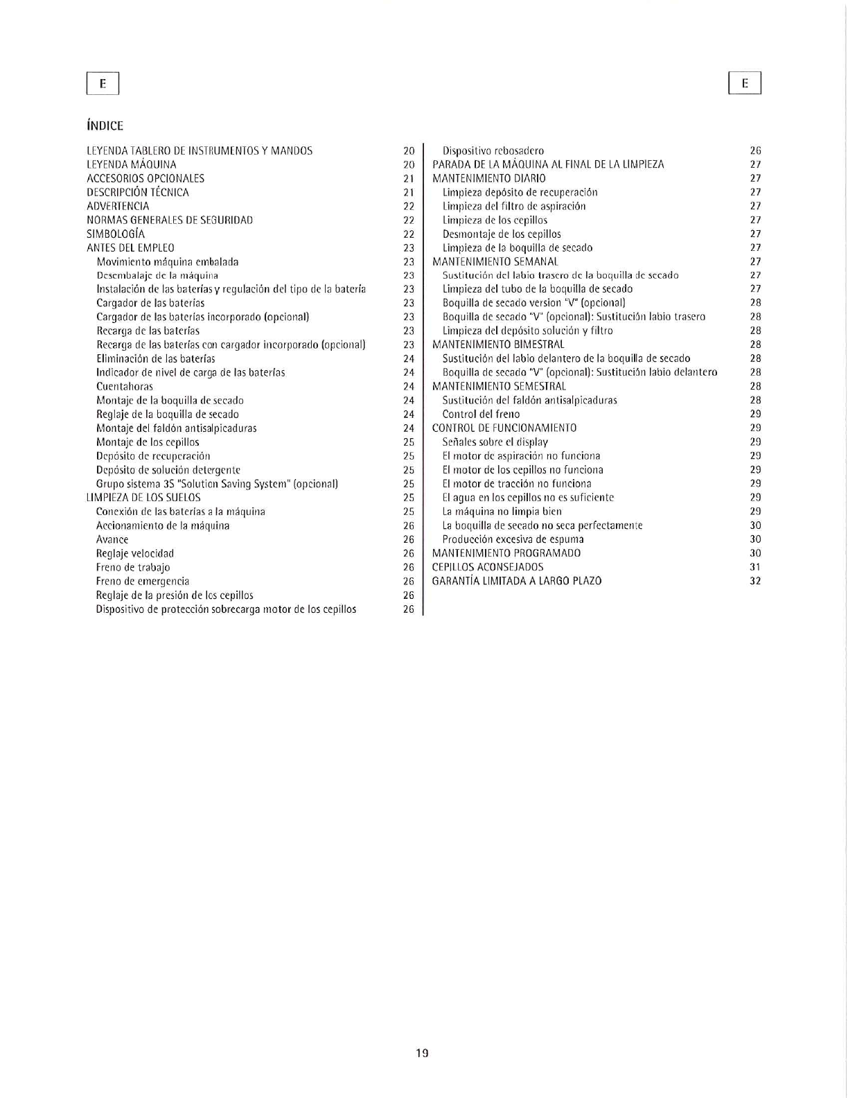 L9722 Tornado 26 14 Walk Behind Floor Scrubber Operators Manual