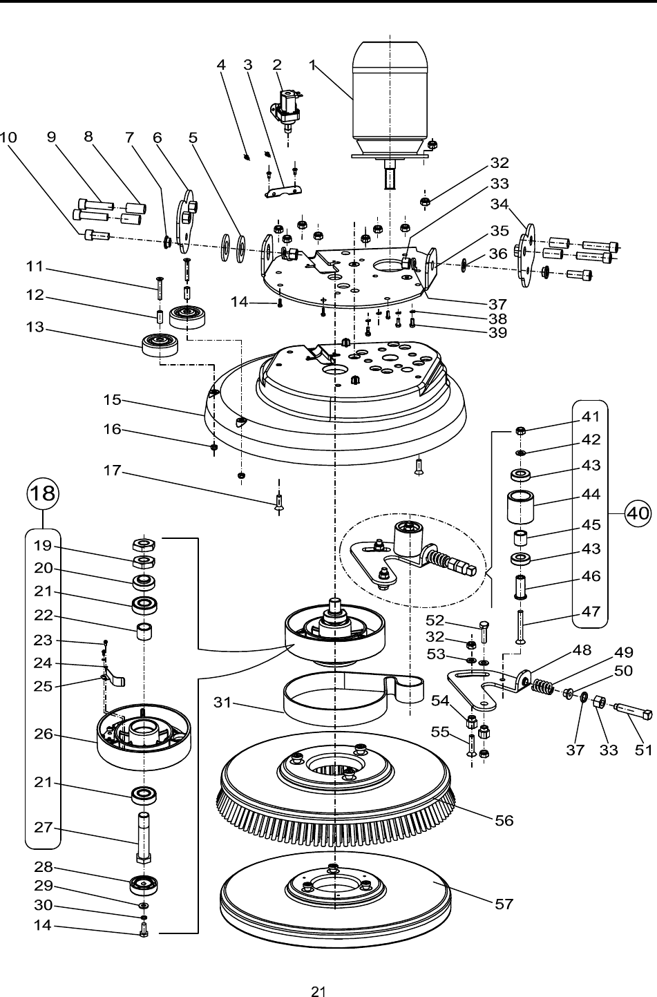 VF90031 US(01) Viper as430c floor scrubber parts and operator manual