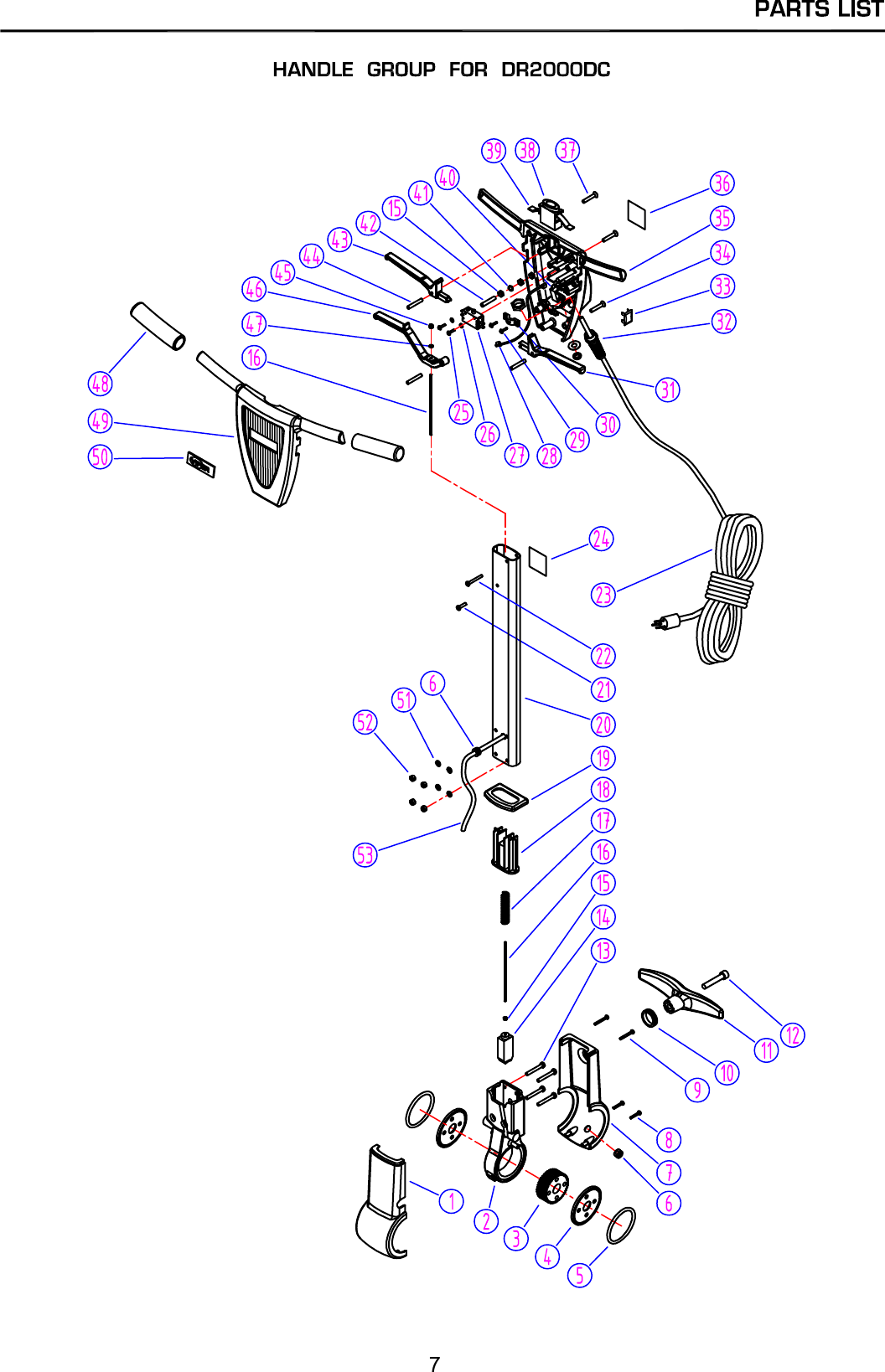 Page 9 of 12 - DR2500DC Manual  Viper-dragon-dr2000dc-floor-buffer-burnisher-parts-and-operator-manual