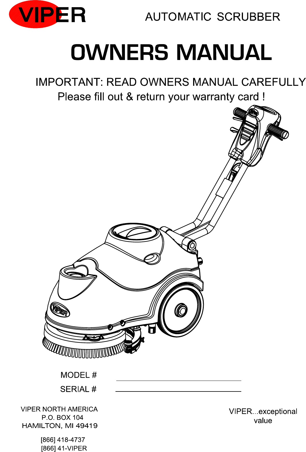 5a3a5c4a756e6f5cb4f2d3acd7dcd7b0a3a8cbb5 Viper Fang 15b Parts And Operator Manual