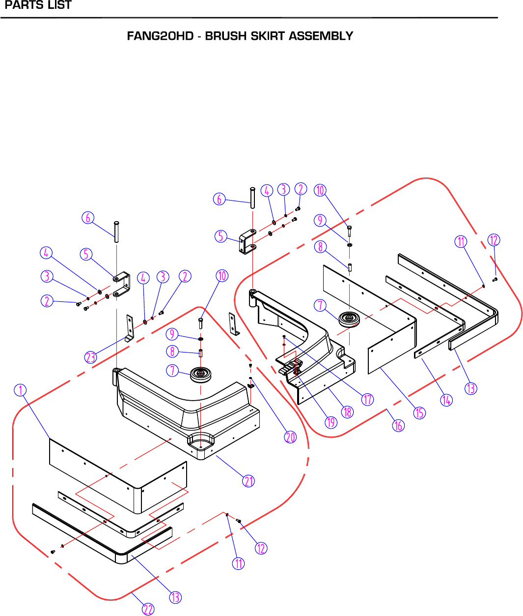 D Viper fang 20 hd floor scrubber parts and operator manual