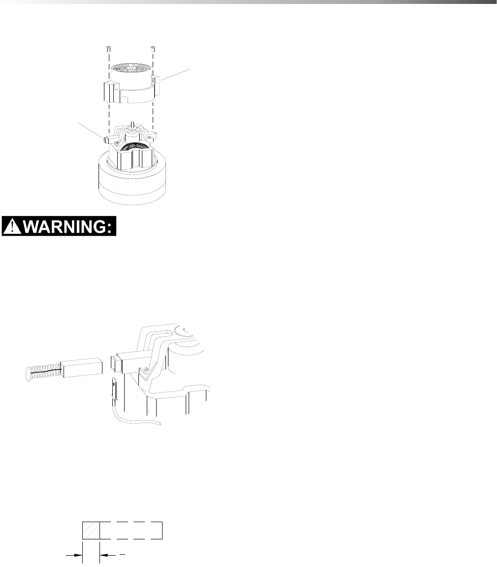 Windsor clipper duo walk behind carpet extractor service parts manual