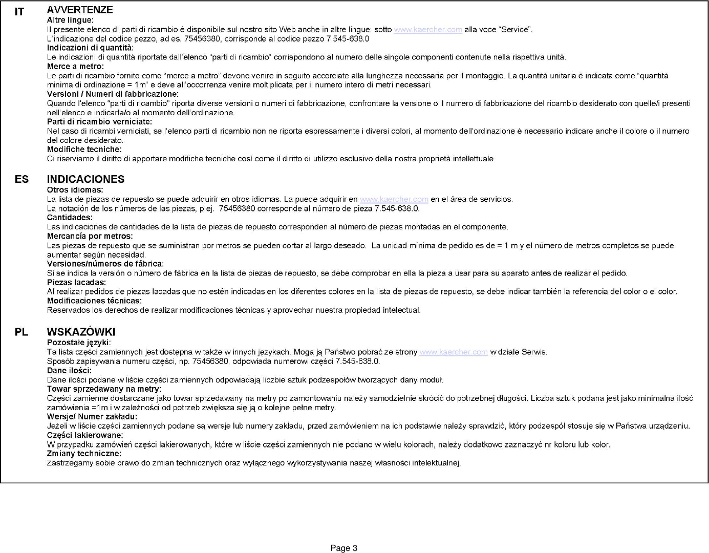 Page 3 of 10 - Windsor-radius-mini-electric-sweeper-parts-manual
