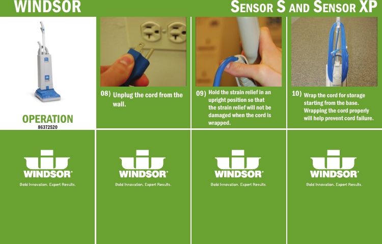 Page 3 of 3 - Windsor-sensor-upright-vacuum-operators-manual