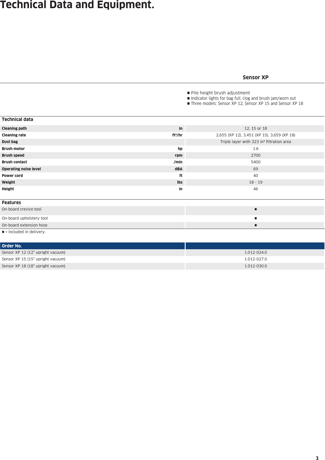 Page 3 of 4 - Windsor-sensor-xp-upright-vacuum-brochure-specifications