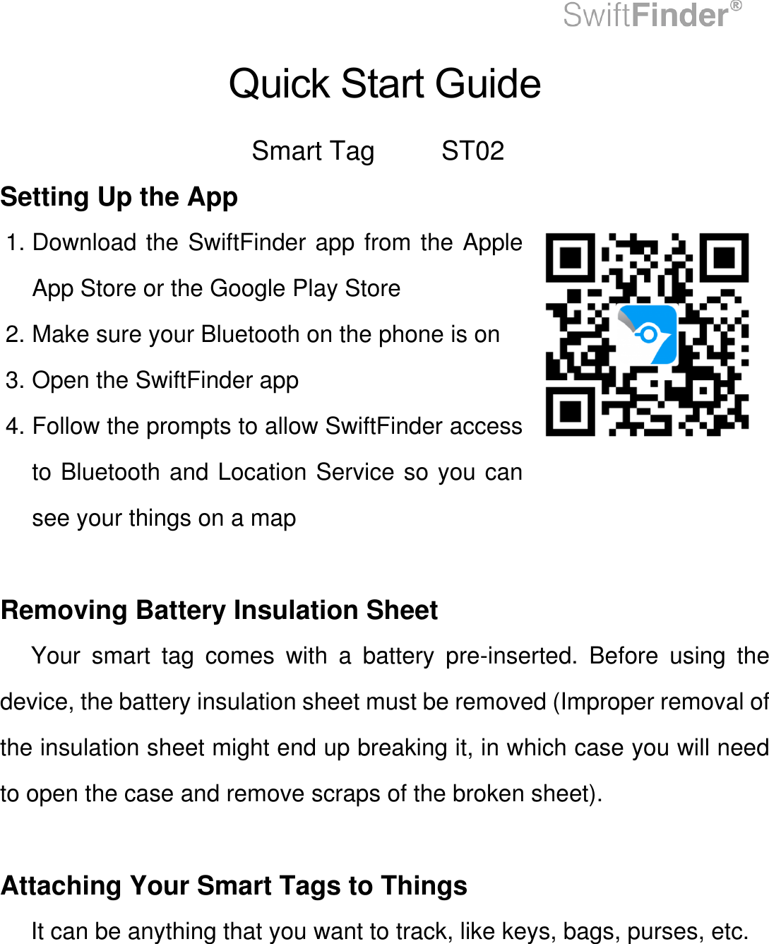 swift-iot-tech-st02-smart-tag-user-manual-users-manual