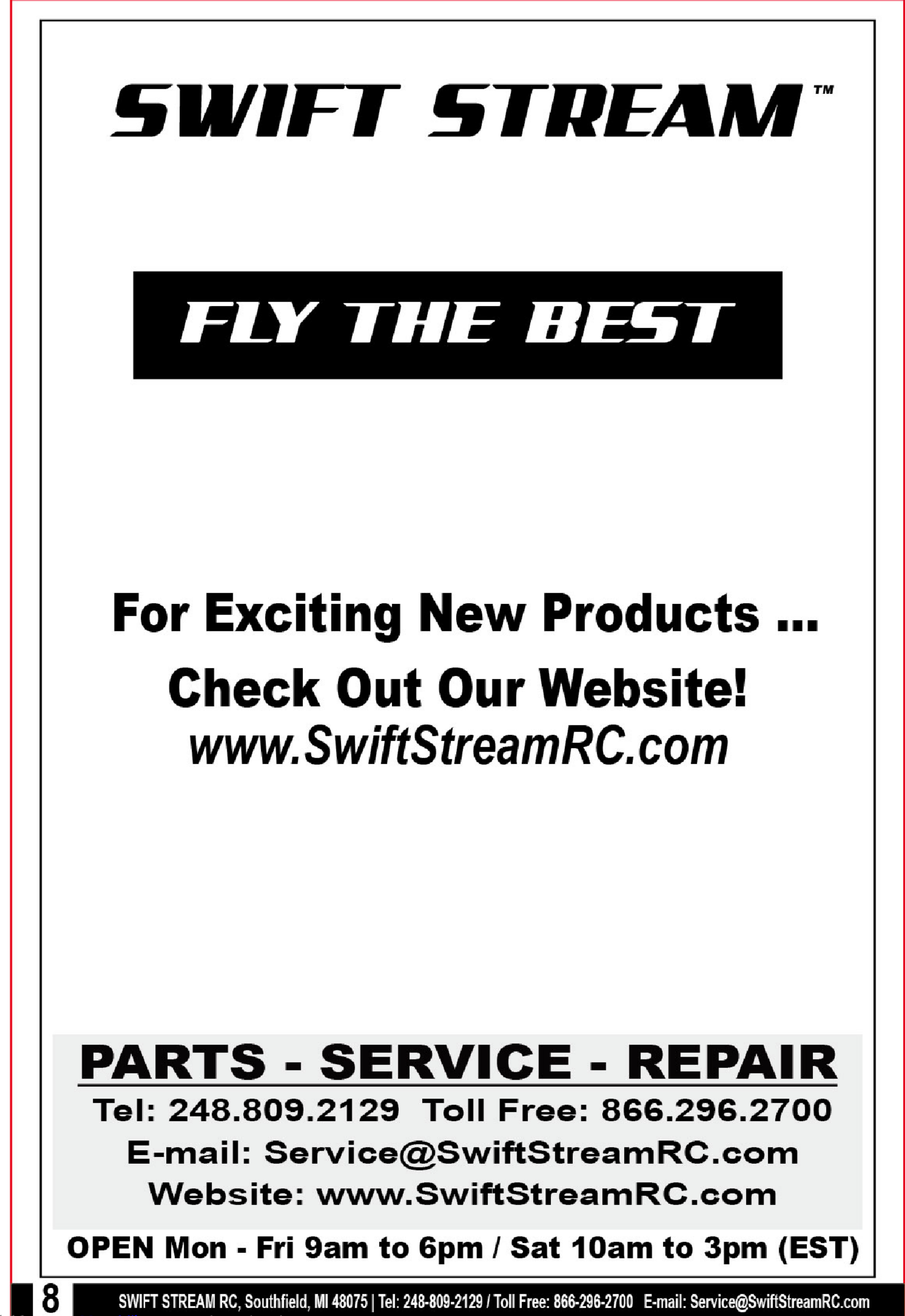 Swift Stream Z 9 Drone Instruction Manual 1003018 User