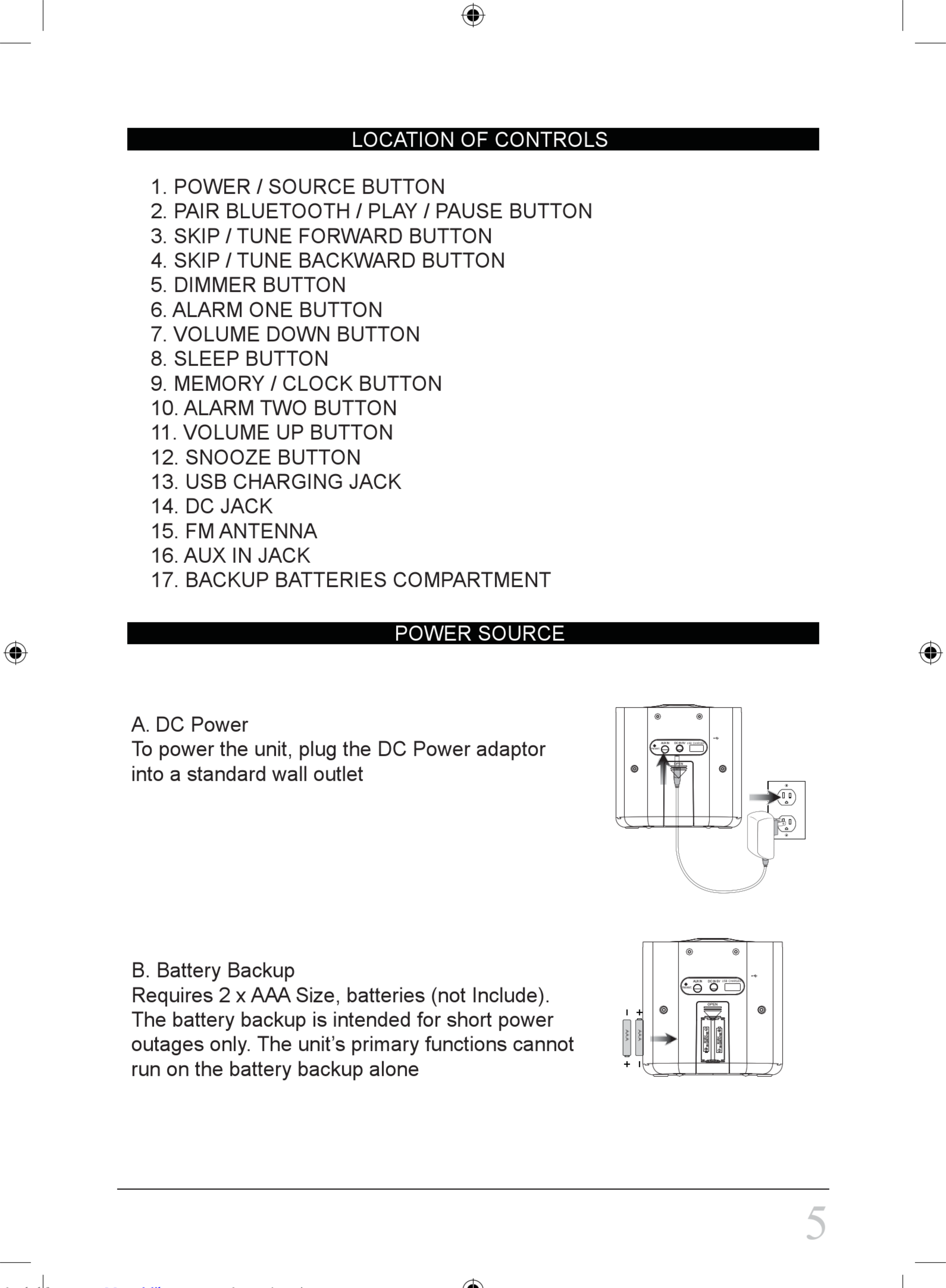 sylvania scr1986bt manual