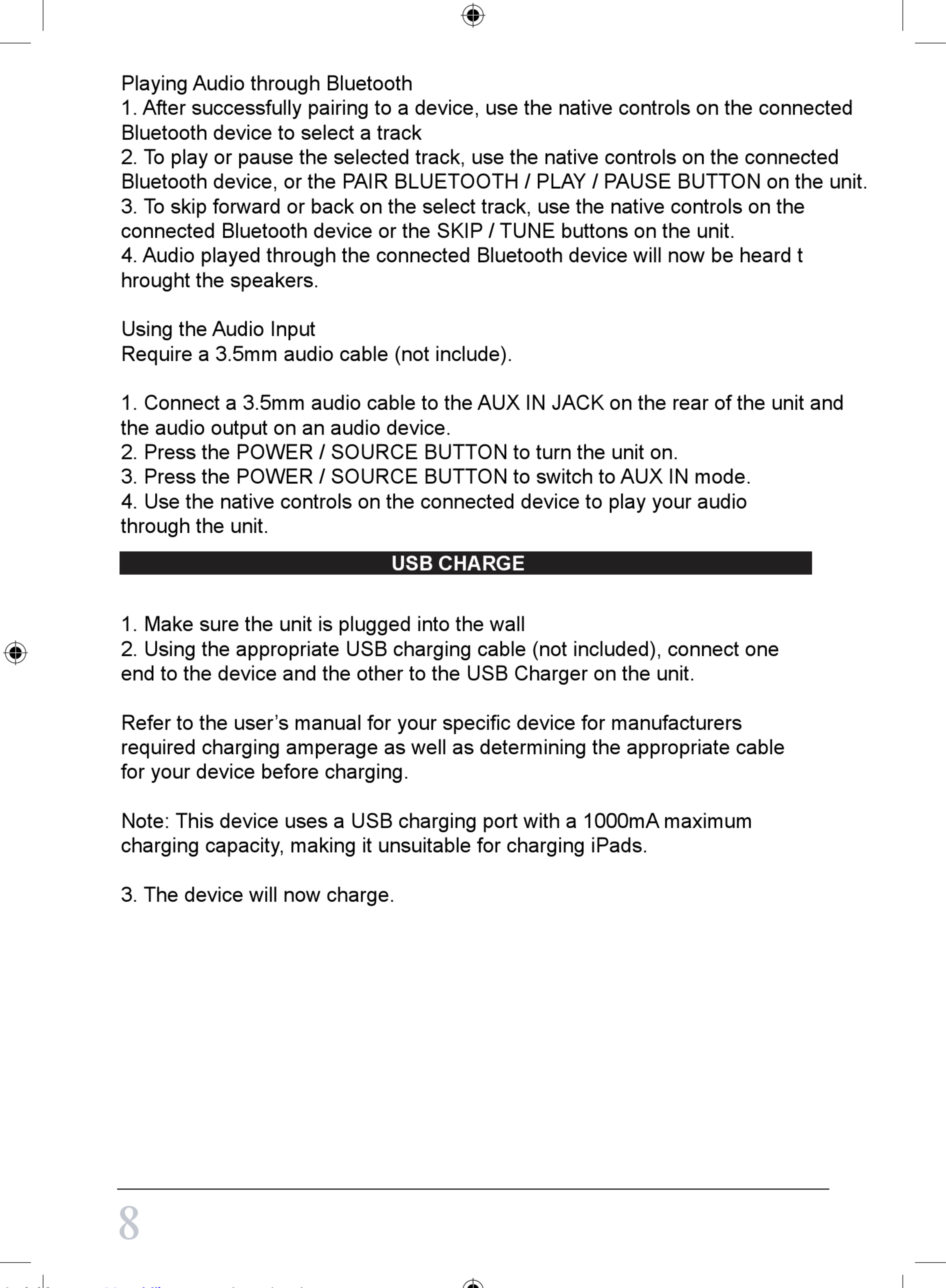 Sylvania scr1986bt as user manual user