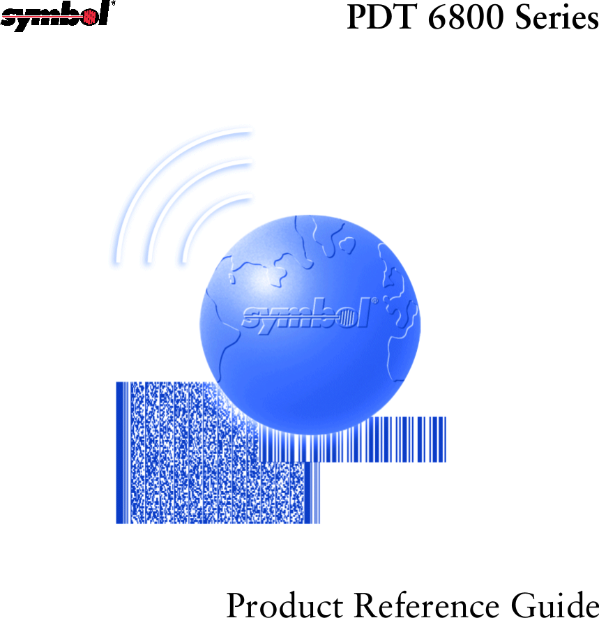 PDT 6800 SeriesProduct Reference Guide