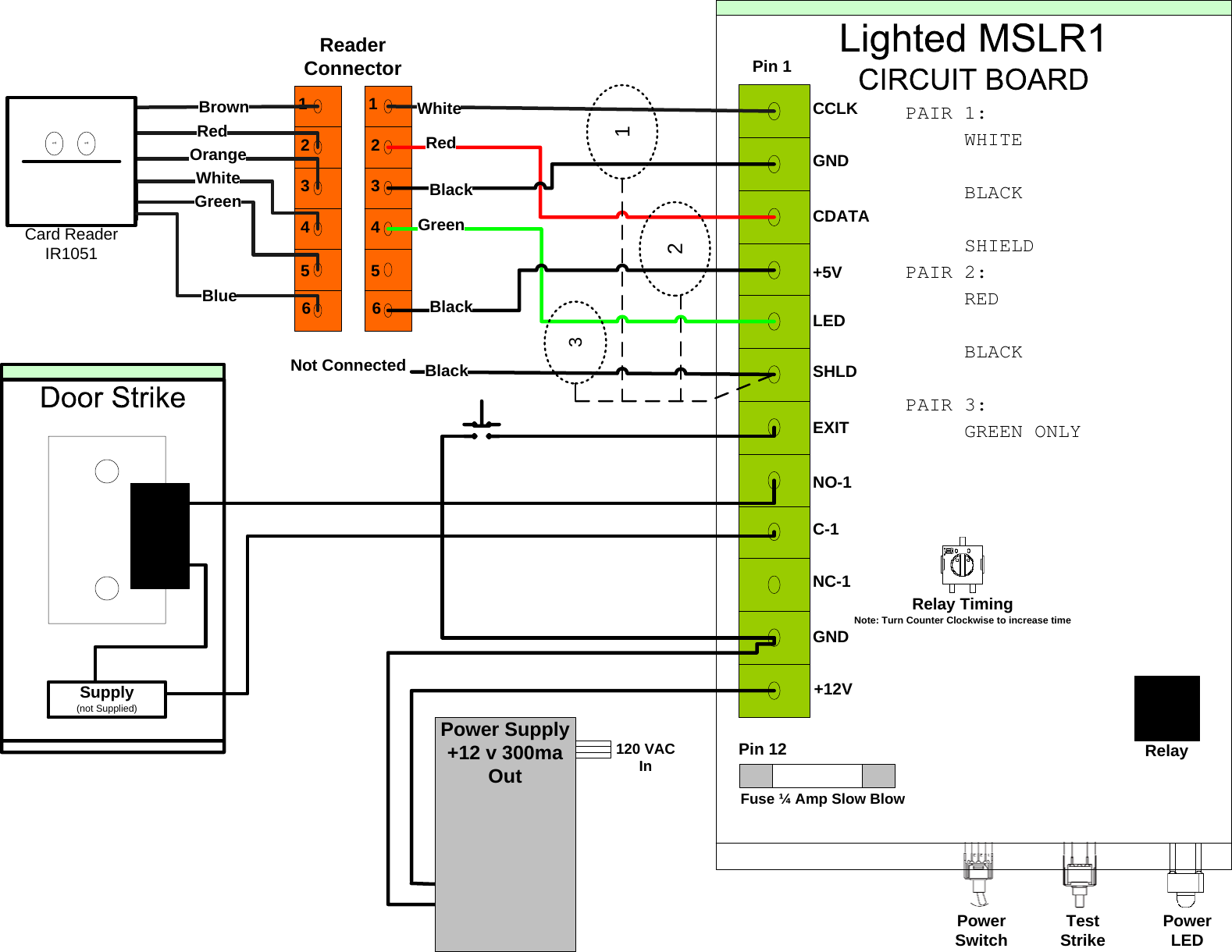 Page 1 of 2 - Synergistics Visio-MSLR1 MSLR1 Wiring Diagram KOW3 001