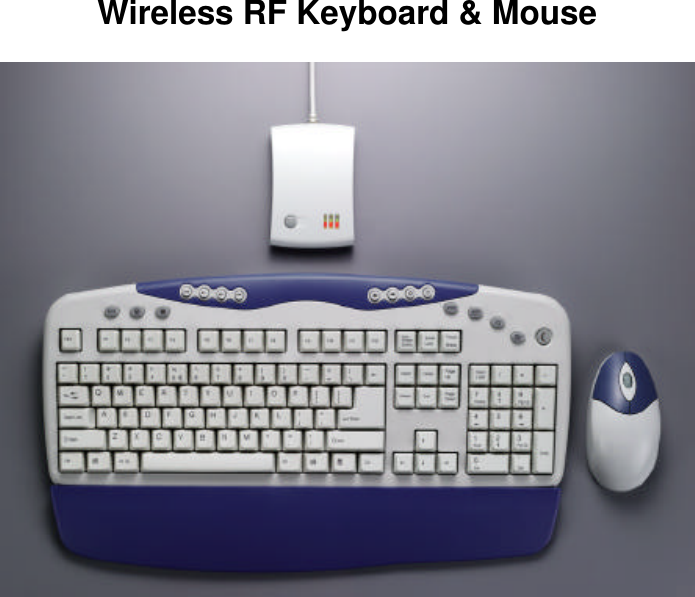 Wireless RF Keyboard &amp; Mouse
