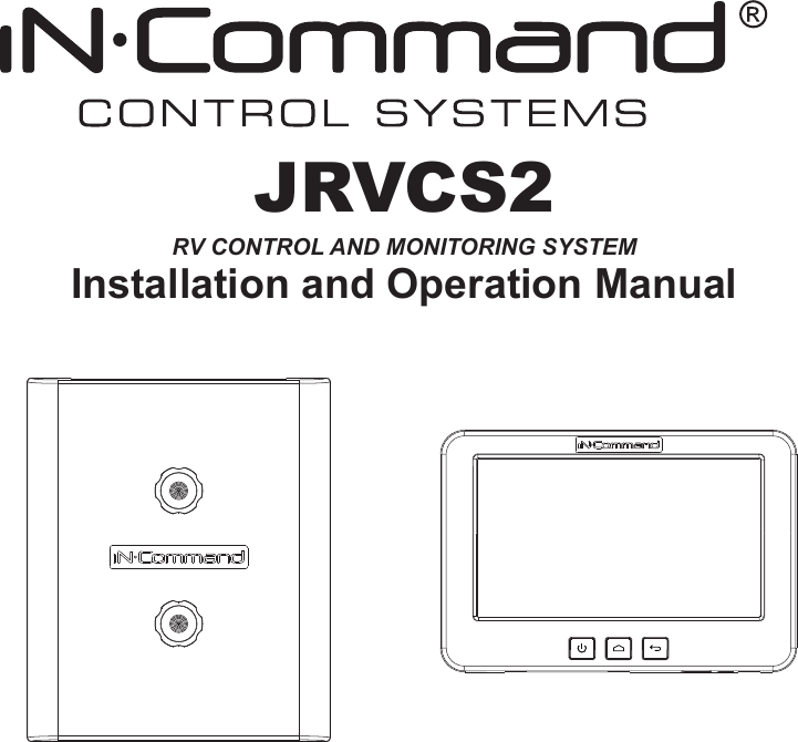 JRVCS2RV CONTROL AND MONITORING SYSTEMInstallation and Operation Manual