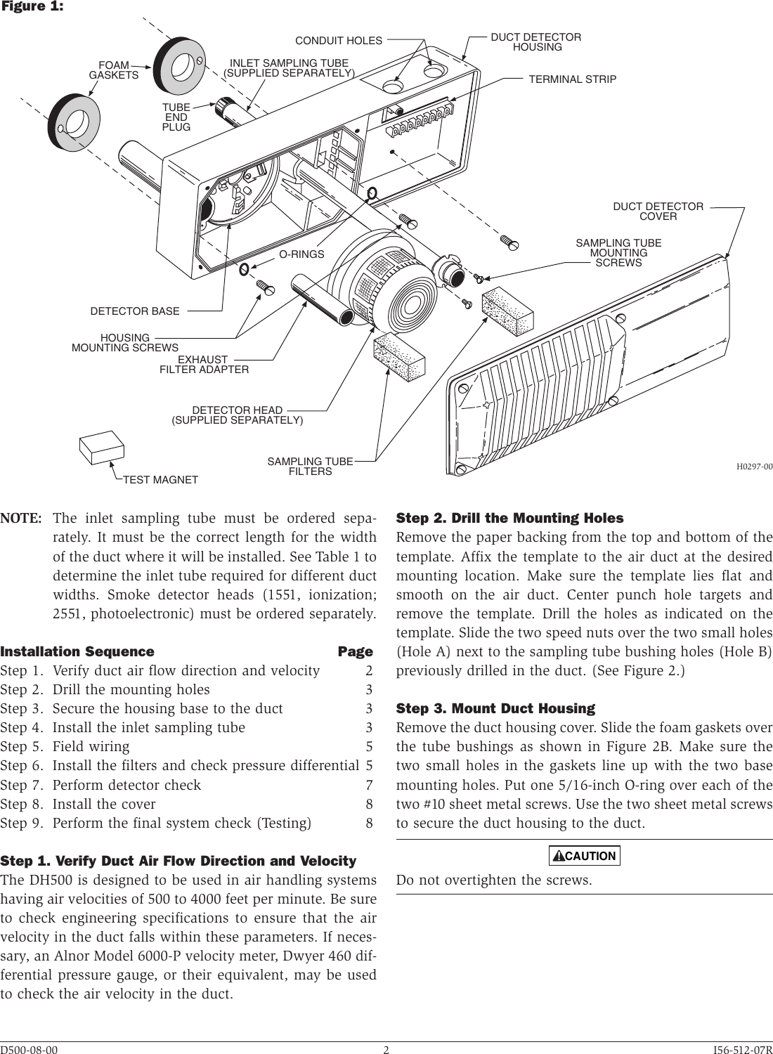 Page 2 of 12 - System-Sensor System-Sensor-Smoke-Alarm-Dh500-Users-Manual-  System-sensor-smoke-alarm-dh500-users-manual