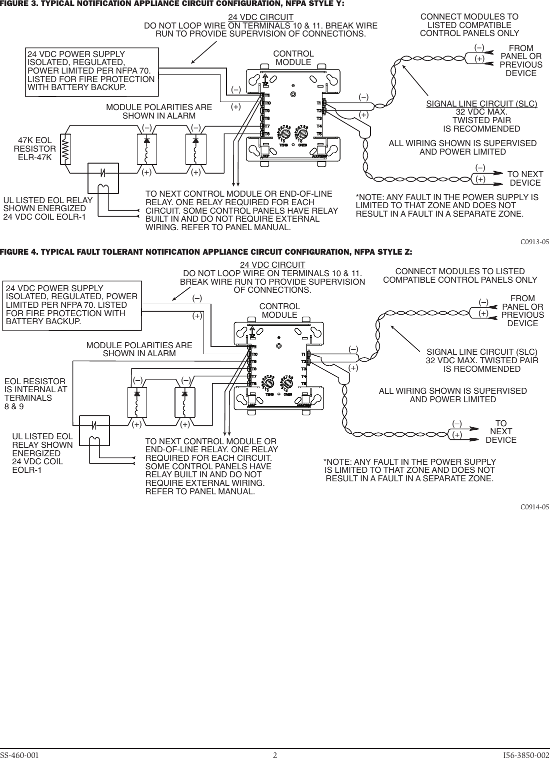 Page 2 of 4 - System-Sensor System-Sensor-Supervised-Control-Module-M500S-Users-Manual-  System-sensor-supervised-control-module-m500s-users-manual