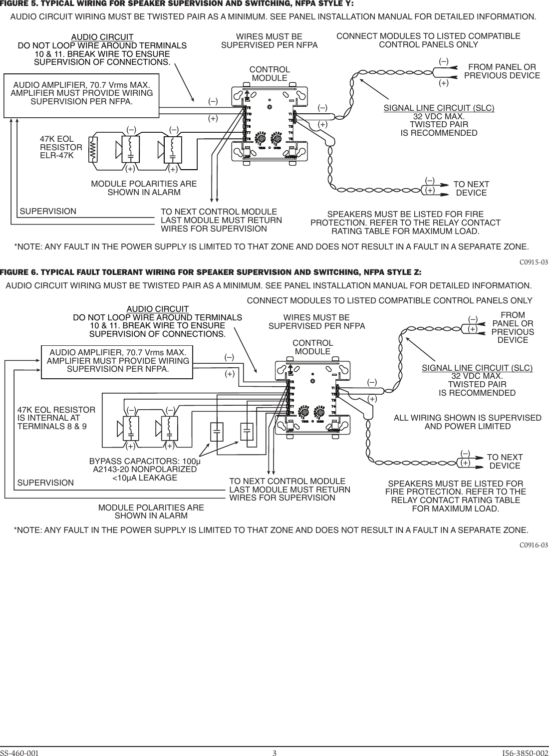 Page 3 of 4 - System-Sensor System-Sensor-Supervised-Control-Module-M500S-Users-Manual-  System-sensor-supervised-control-module-m500s-users-manual