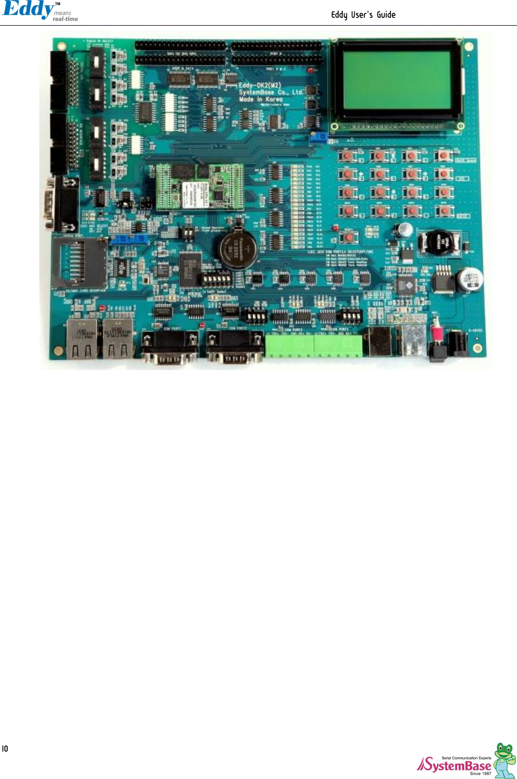                                                                  Eddy User&apos;s Guide   10  
