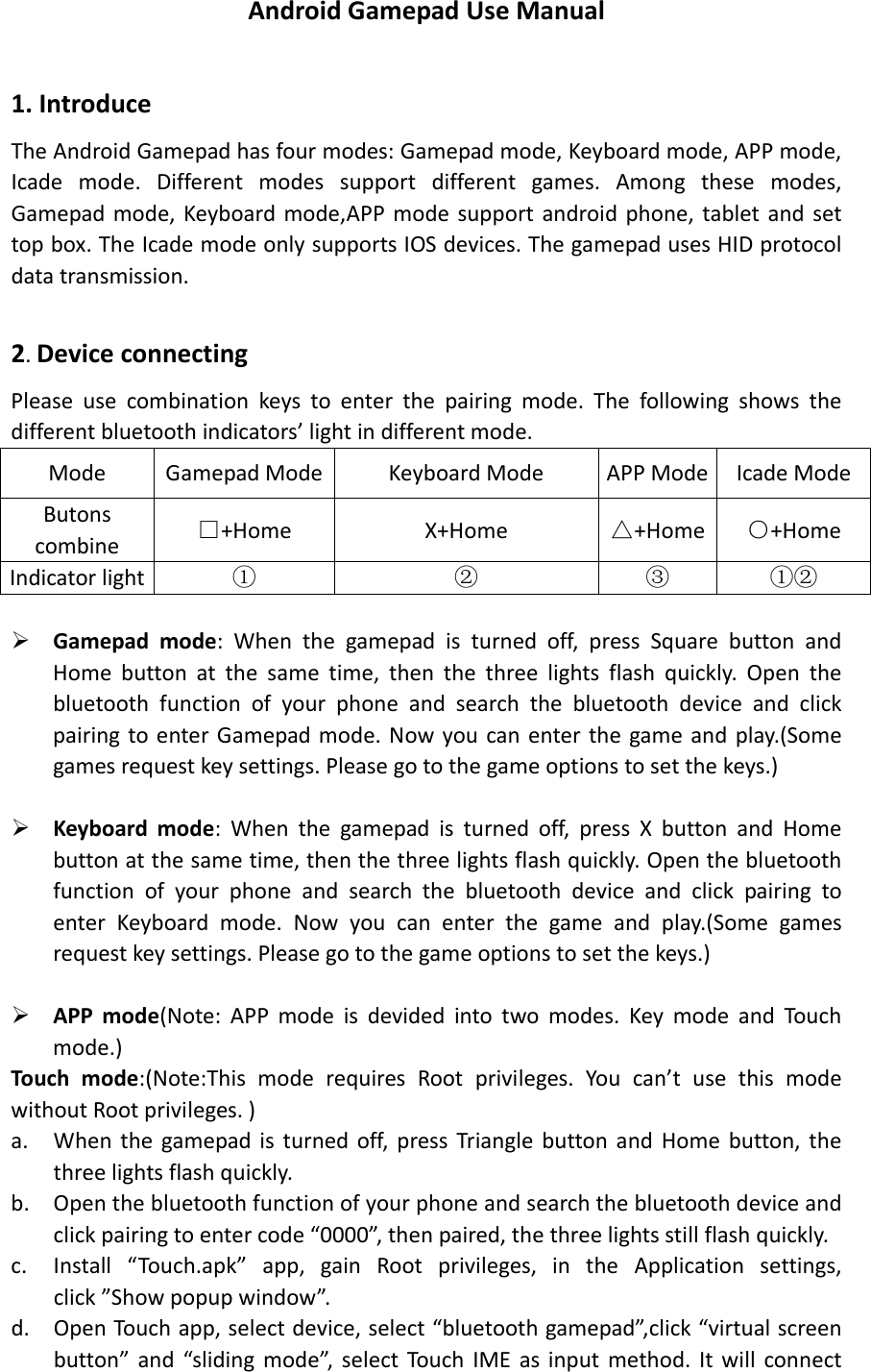 targetever-eg-cbt005-gamepad-user-manual-2abg4eg-cbt005-use-manual