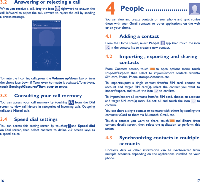 Page 9 of TCT Mobile 370 HSUPA/HSDPA/UMTS triband / GSM quadband mobile phone User Manual 