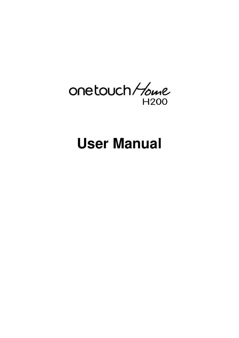       User Manual               