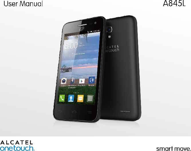 For more information about how to use the cellphone, please go to www.alcatelonetouch.com to download complete user manual. Moreover, from the website you can also consult FAQ, realize software upgrade, etc.