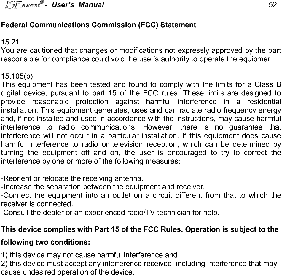                      ANNEX G Manufacturer declaration 