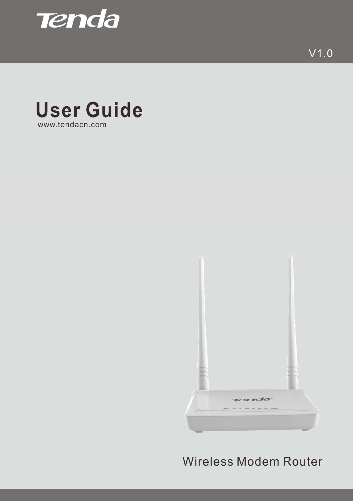 Wireless Modem Router User Guide-1 -