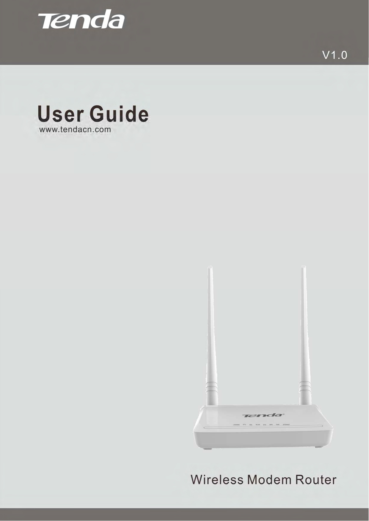 Wireless Modem Router User Guide  -1 - 