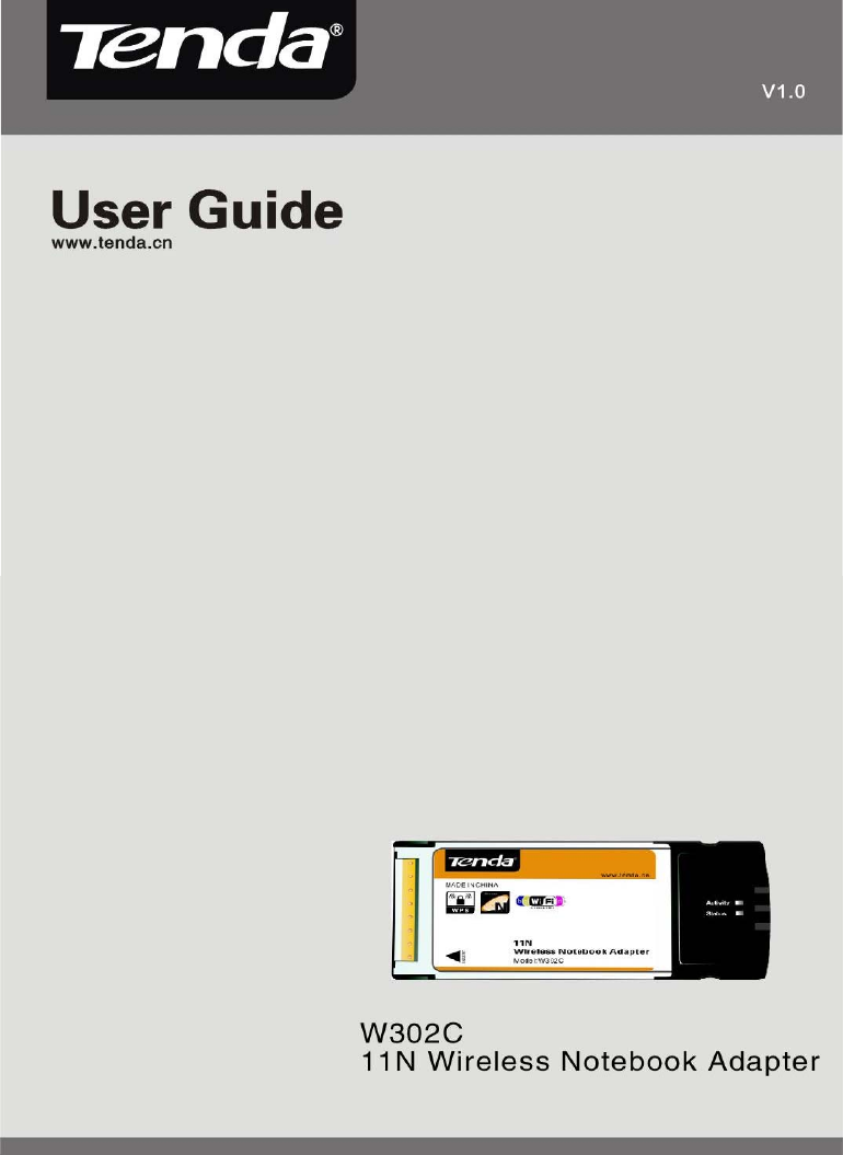  11n Wireless Notebook Adapter User Guide    