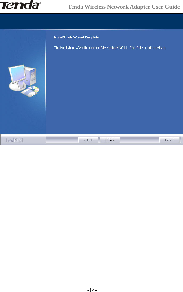 Tenda Wireless Network Adapter User Guide-14-