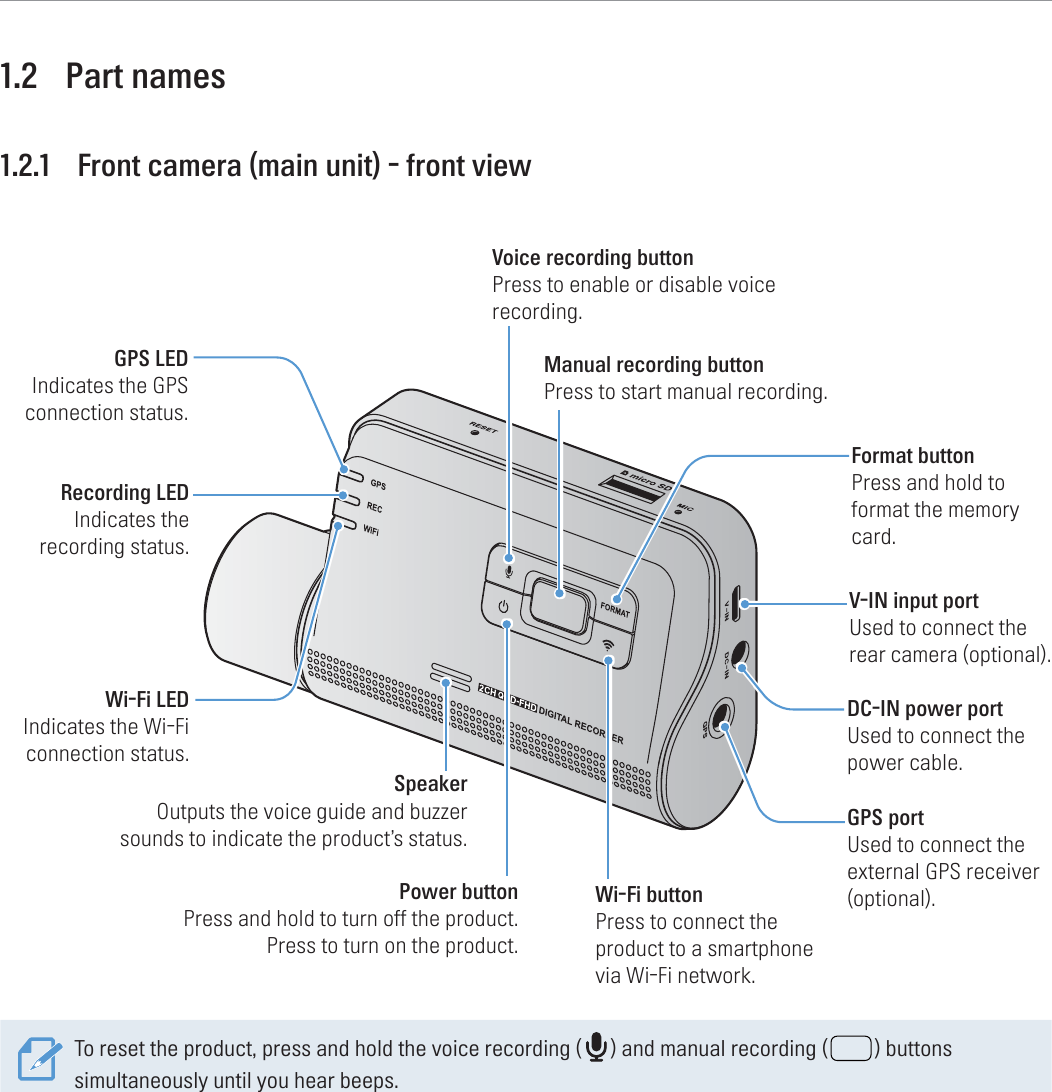 Page 11 of THINKWARE Q800PRO THINKWARE DASH CAM User Manual 