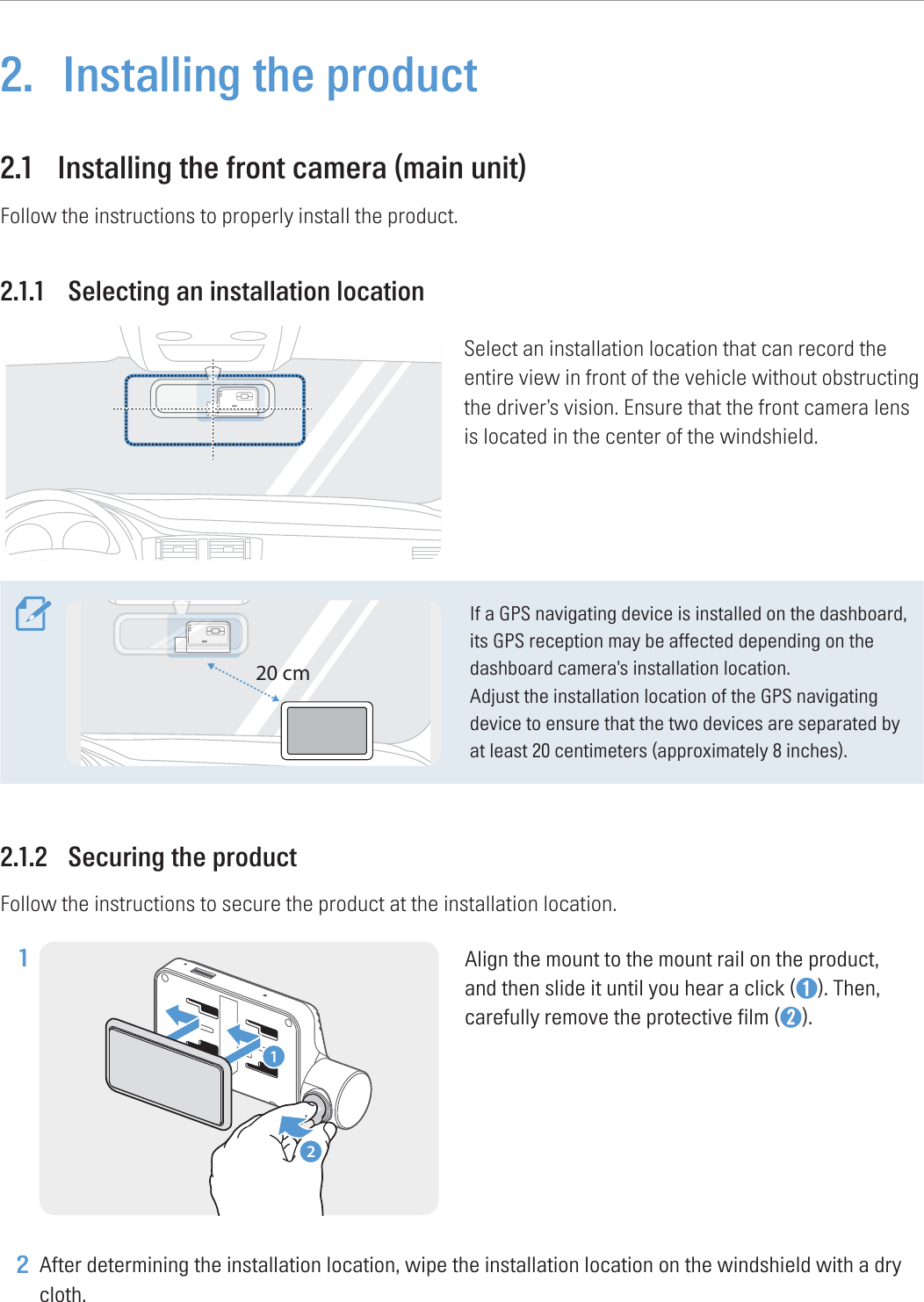 Page 14 of THINKWARE Q800PRO THINKWARE DASH CAM User Manual 