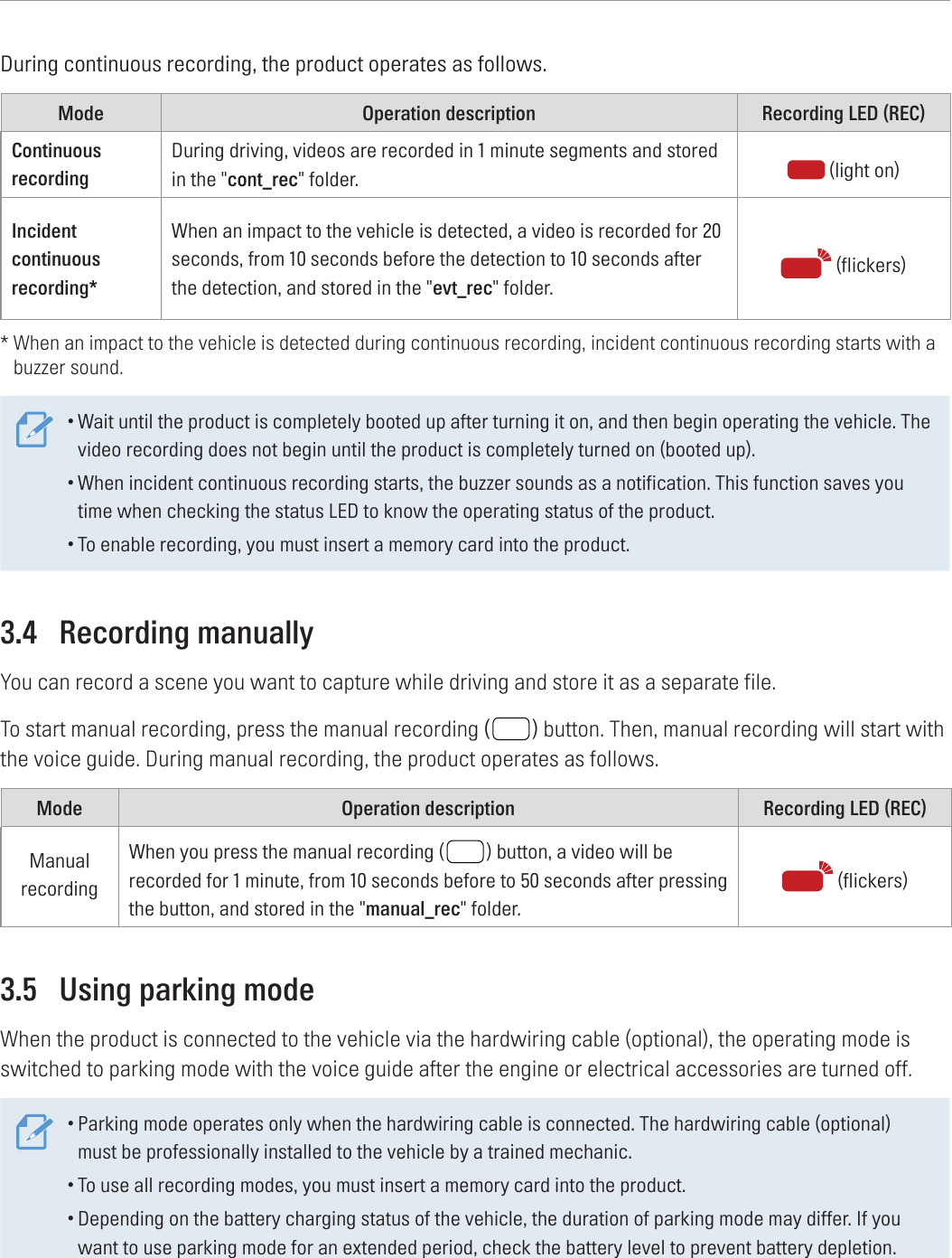 Page 21 of THINKWARE Q800PRO THINKWARE DASH CAM User Manual 