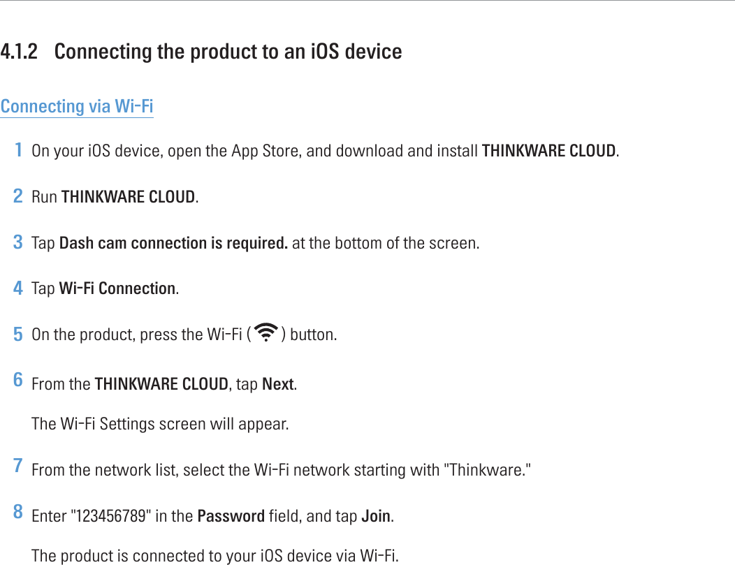 Page 24 of THINKWARE Q800PRO THINKWARE DASH CAM User Manual 