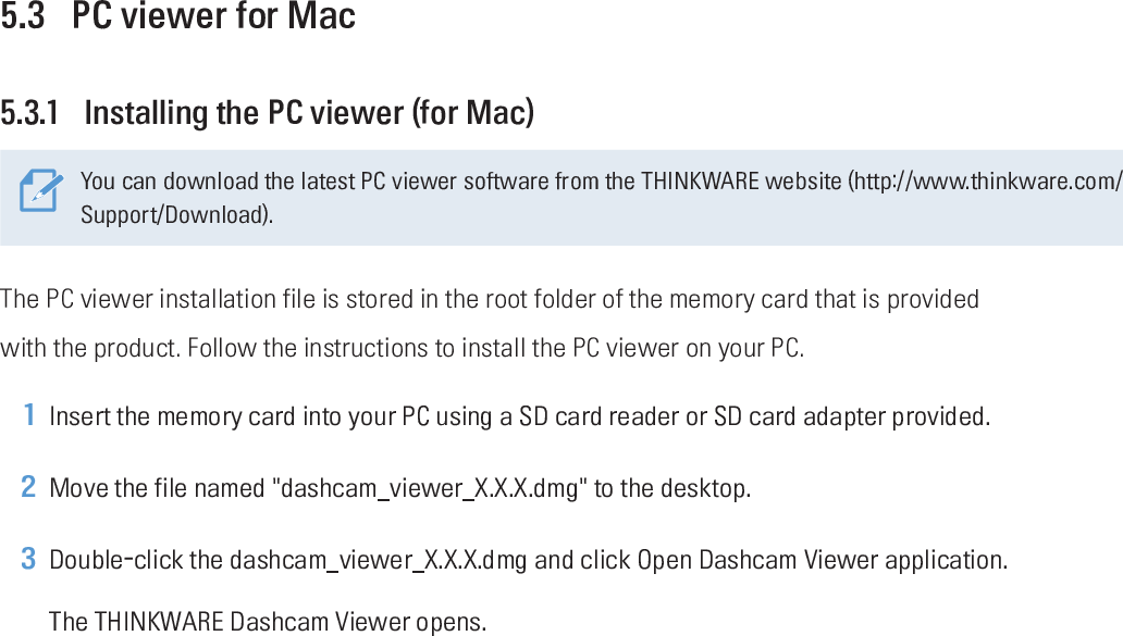 Page 38 of THINKWARE Q800PRO THINKWARE DASH CAM User Manual 