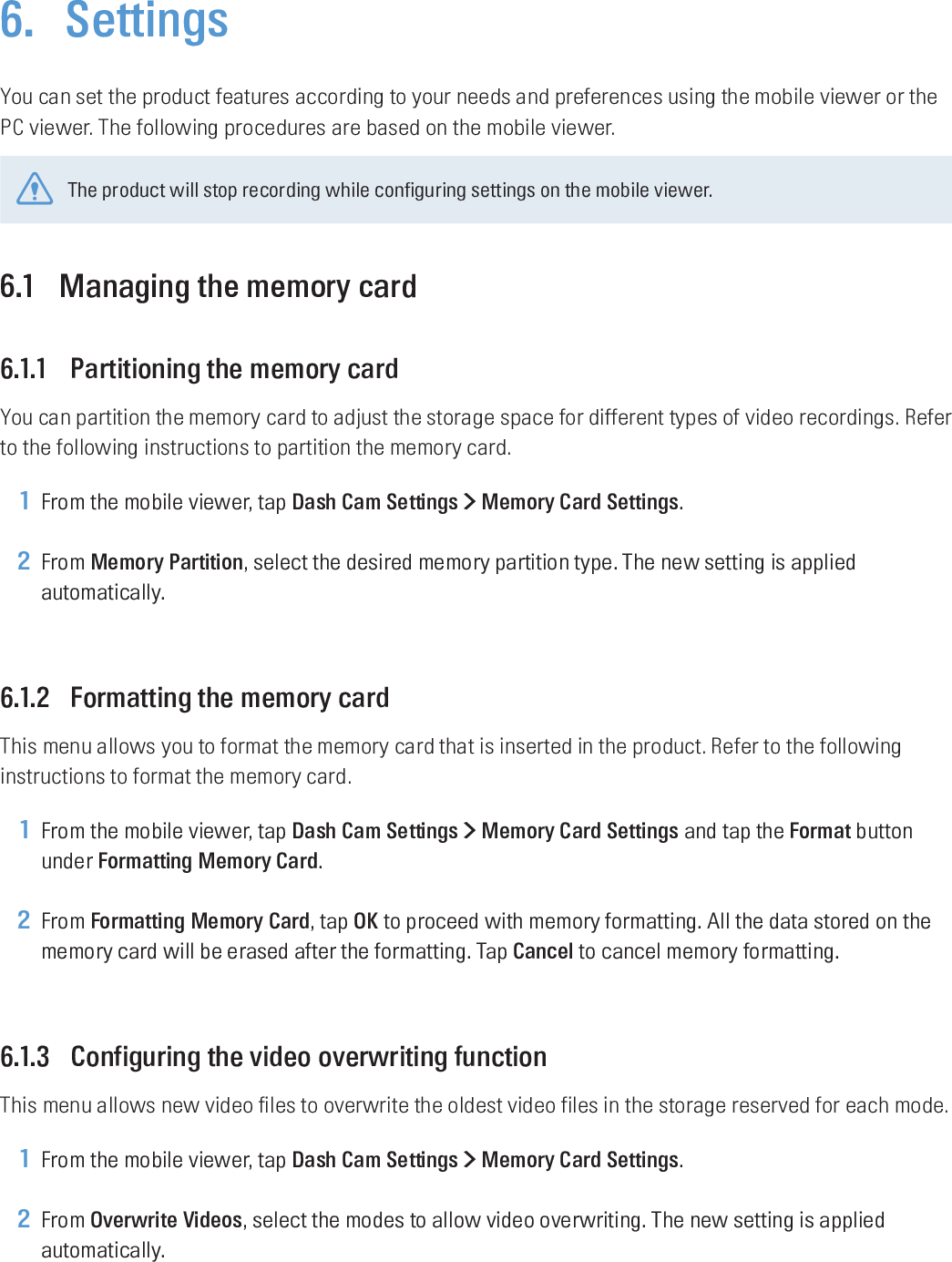 Page 42 of THINKWARE Q800PRO THINKWARE DASH CAM User Manual 