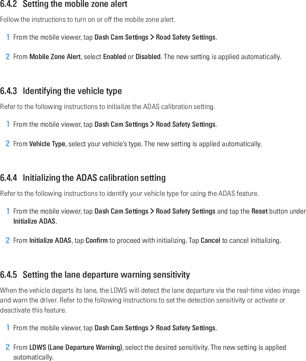 Page 47 of THINKWARE Q800PRO THINKWARE DASH CAM User Manual 