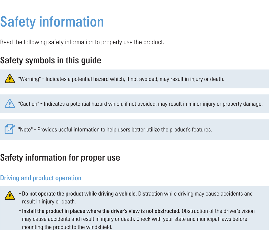 Page 7 of THINKWARE Q800PRO THINKWARE DASH CAM User Manual 