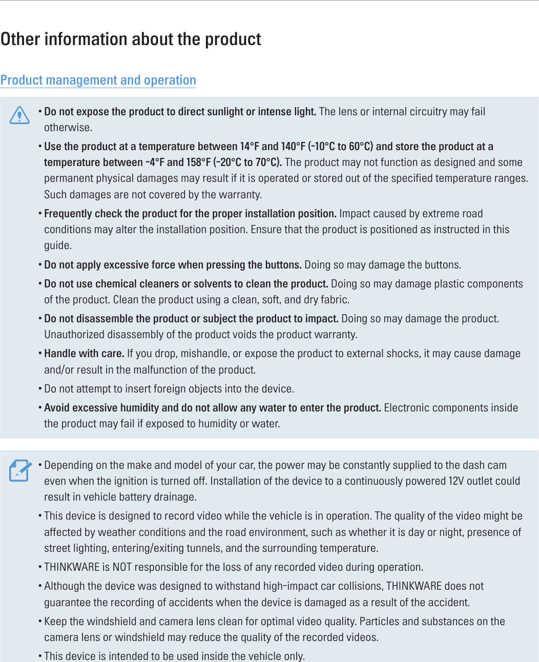 Page 9 of THINKWARE Q800PRO THINKWARE DASH CAM User Manual 