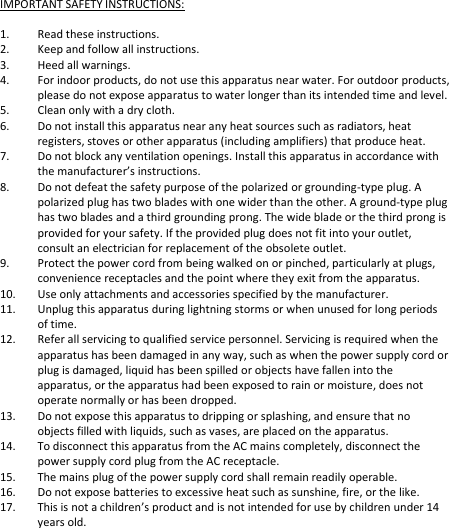 Page 15 of TIC Audio WPS5-W Outdoor Wifi Multi-Room Patio Speakers User Manual 