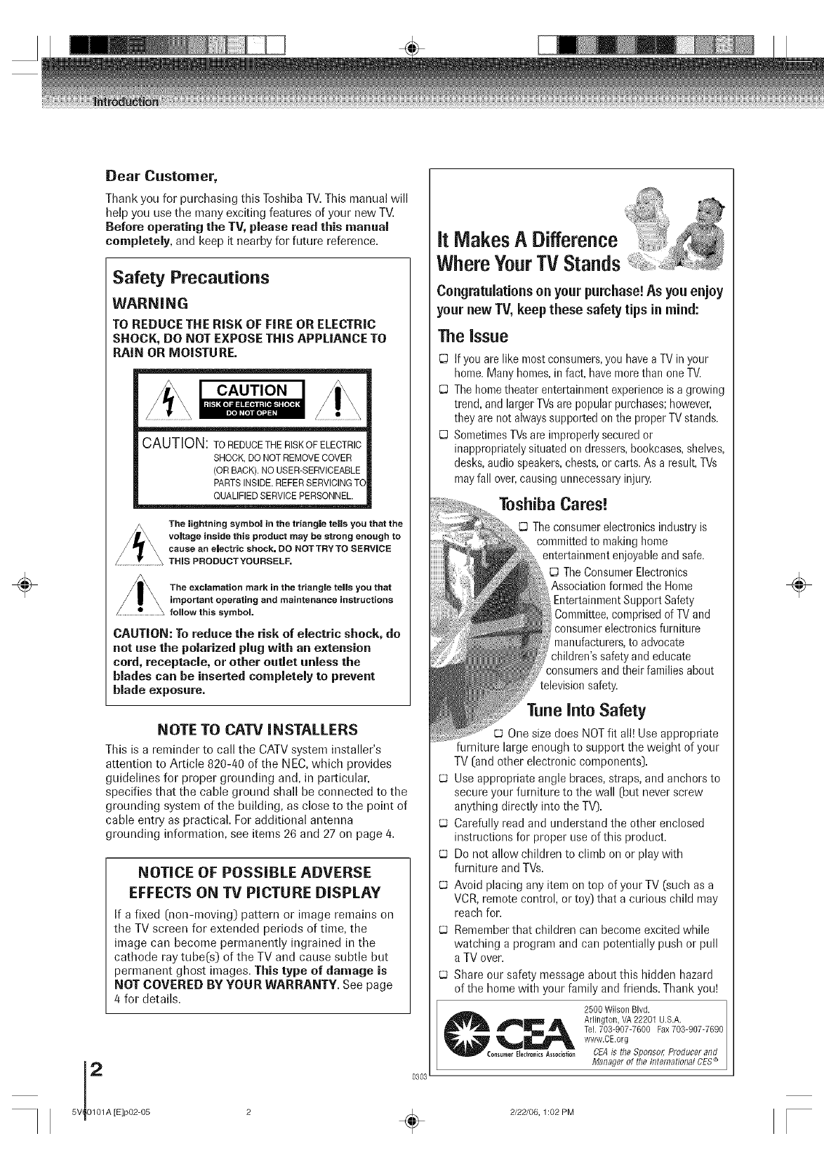 Toshiba Tv Vcr Or Dvd Combo Manual L