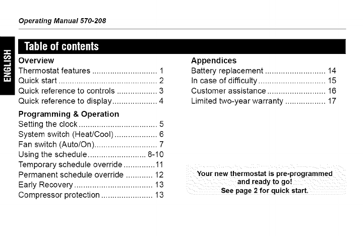 Totaline Controls And Hvac Accessories Manual L0908024