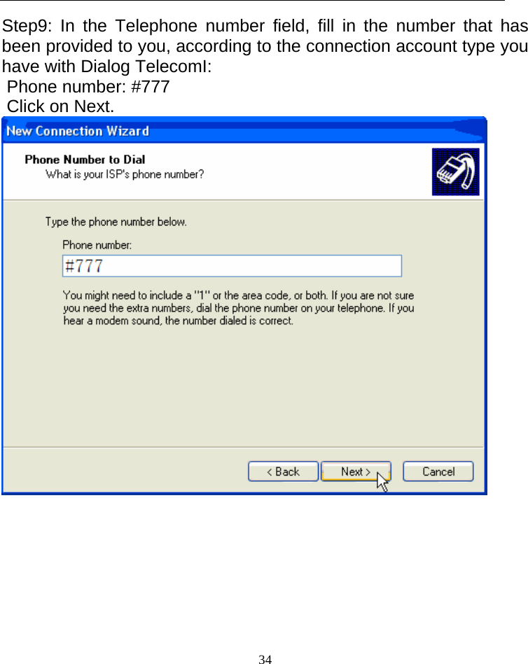 Page 34 of TOZED TECHNOLOGIES ZLTS500 CDMA Fixed wireless telephone User Manual 
