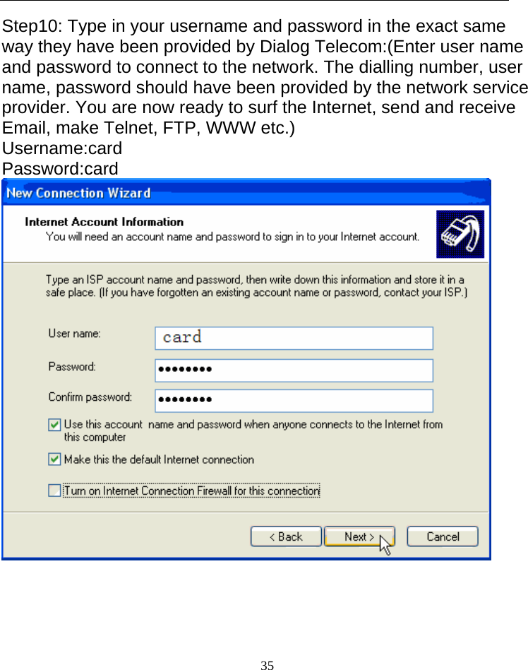 Page 35 of TOZED TECHNOLOGIES ZLTS500 CDMA Fixed wireless telephone User Manual 