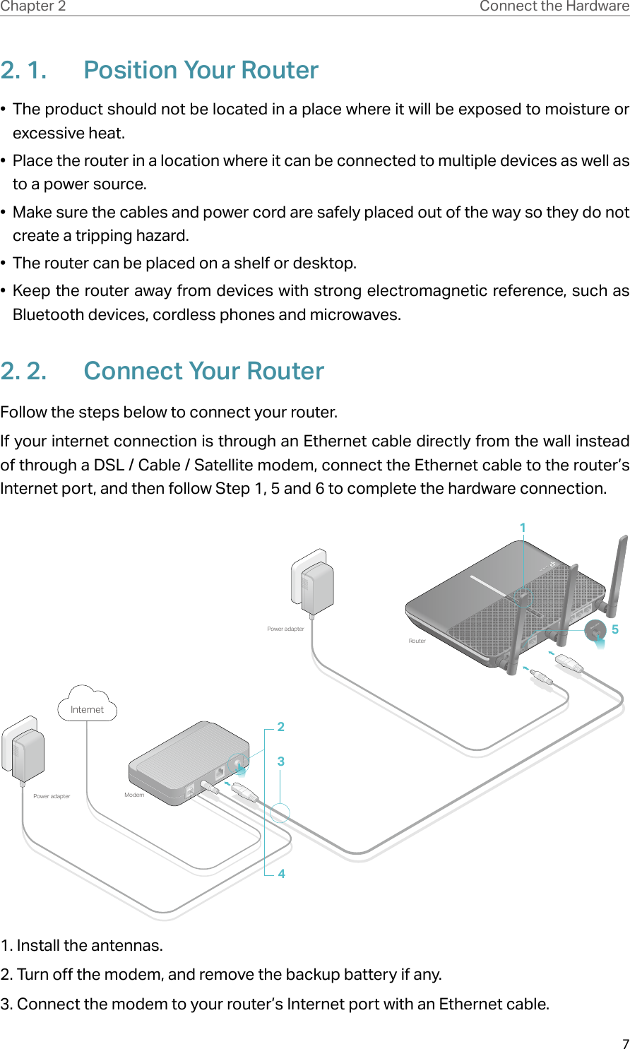 Page 11 of TP Link Technologies A10 AC2300 Wireless MU-MIMO Gigabit Router User Manual Part1