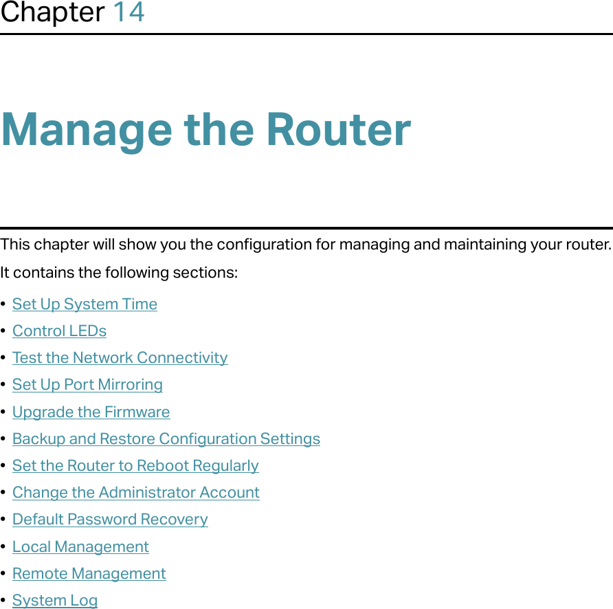 Page 20 of TP Link Technologies A10 AC2300 Wireless MU-MIMO Gigabit Router User Manual Part2