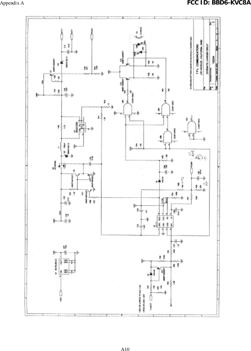 Appendix A FCC ID: BBD6-KVC8AA10