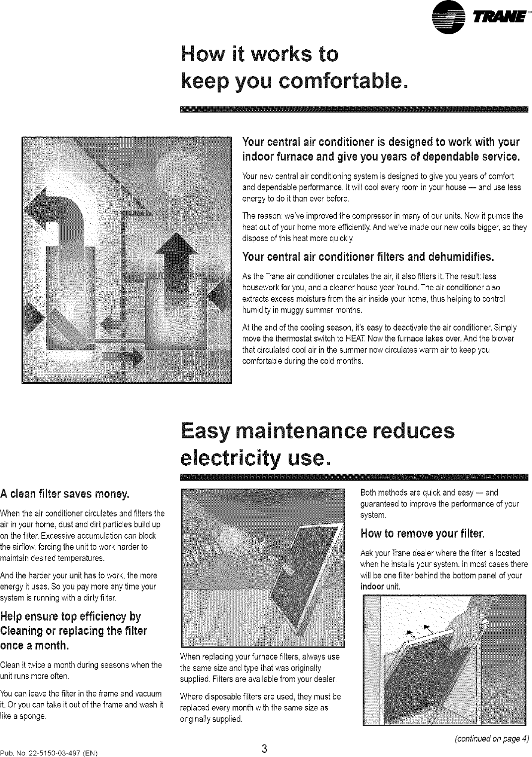 Page 3 of 6 - TRANE  Air Conditioner/heat Pump(outside Unit) Manual L0801742