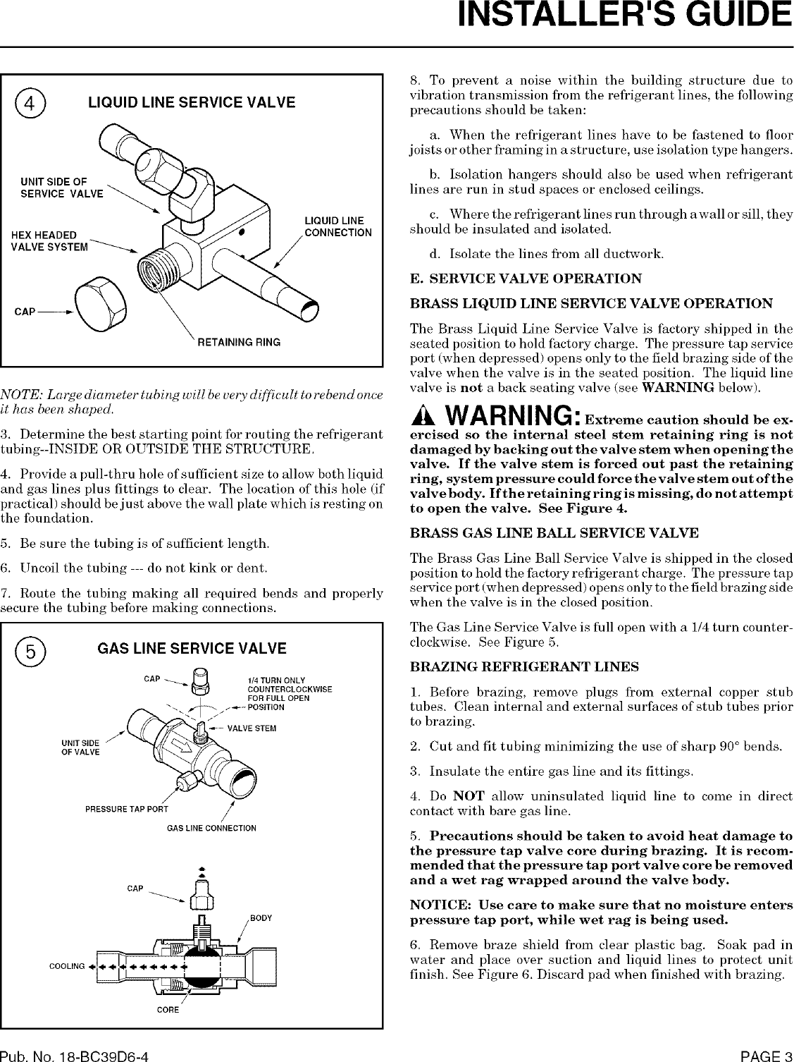 Page 3 of 8 - TRANE  Air Conditioner/heat Pump(outside Unit) Manual L0802054